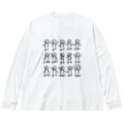 alonerbgの代数ダンスおかしい関数グラフ図科学数学方程式 Big Long Sleeve T-Shirt