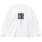 エレクトロエッセンスの麻雀 Big Long Sleeve T-Shirt