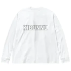 _nonotaku_の KIBONNUロゴ ビッグシルエットロングスリーブTシャツ