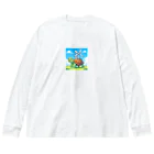 カメ好き屋のかめさん Big Long Sleeve T-Shirt