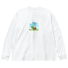 カメ好き屋のかめさん Big Long Sleeve T-Shirt