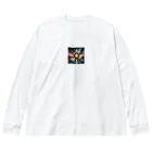 anigraffのオーロラ Big Long Sleeve T-Shirt