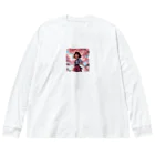 ここのよていの桜の季節 ビッグシルエットロングスリーブTシャツ