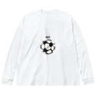 cocomomo777のサッカー　ボール Big Long Sleeve T-Shirt