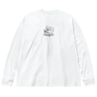 お砂糖と白い猫　creamy catのcreamy catの白猫ちゃん Big Long Sleeve T-Shirt