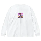 kaz_new9の未来のうさぎ戦士 Big Long Sleeve T-Shirt