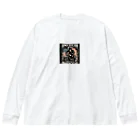 KiKiのバイカー Big Long Sleeve T-Shirt