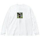 ganeshaのイーグルとアーチェリー.. png Big Long Sleeve T-Shirt