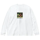 ganeshaのガゼルペンでジョギング Big Long Sleeve T-Shirt