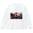 ヴィヴィオの夕焼け Big Long Sleeve T-Shirt