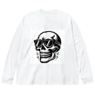 スタイリッシュベアーのファンキースカル Big Long Sleeve T-Shirt