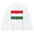 お絵かき屋さんのハンガリーの国旗 Big Long Sleeve T-Shirt