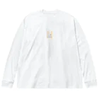 kurireのレジ袋フリーでお買い物 Big Long Sleeve T-Shirt