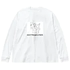 1682HOHETOの明日から禁煙 Big Long Sleeve T-Shirt