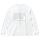 きのうの雑貨店のおかえりおばけちゃん Big Long Sleeve T-Shirt