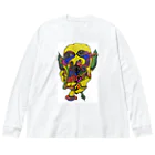 kero-spider　のkero-spider Oni Big Long Sleeve T-Shirt