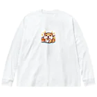 iota01の食欲旺盛なかわいいハムスター Big Long Sleeve T-Shirt