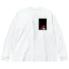 カメリア ヴィンテージの彼岸花 Big Long Sleeve T-Shirt