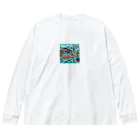 mjvipの日本 ビッグシルエットロングスリーブTシャツ