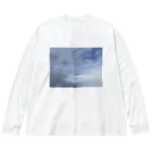 そらの4月16日　吹き荒れる風と雲 Big Long Sleeve T-Shirt