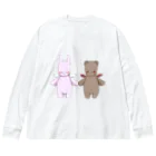 うさぎ喫茶店の天使うさぎと悪魔くま Big Long Sleeve T-Shirt