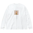 ganeshaのかわいいガネーシャの水やり花 Big Long Sleeve T-Shirt