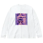 winwin6126の読書フィルム！ ビッグシルエットロングスリーブTシャツ