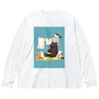 AQUAMETAVERSEの洗濯日和　なでしこ1478 Big Long Sleeve T-Shirt