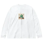 めろんグッズのインテリサウルス Big Long Sleeve T-Shirt