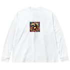 Qten369のモナリザ？ Big Long Sleeve T-Shirt