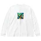 pipi_popoのアヒル Big Long Sleeve T-Shirt