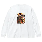 AQUAMETAVERSEの可愛い美戦士　ラフルール　1859 Big Long Sleeve T-Shirt