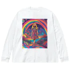 Unique Existenceのpsych girl ビッグシルエットロングスリーブTシャツ