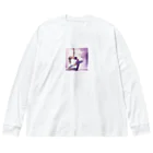 パープルルームのヨガを極める美しさ Big Long Sleeve T-Shirt