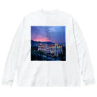 AQUAMETAVERSEのニースの思い出　Tomoe bb 2712 Big Long Sleeve T-Shirt