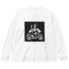 shime_savaの大丈夫　安心してツーリングに行けますよ Big Long Sleeve T-Shirt