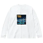 GimamuraのMidnight Sonata Big Long Sleeve T-Shirt