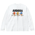 ANDORAのANDORA DOGS ビッグシルエットロングスリーブTシャツ