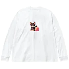 ケモ耳男子のチワワ君 母の日 Big Long Sleeve T-Shirt