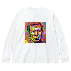 ヲシラリカの渋いおじさん　カラフル Big Long Sleeve T-Shirt