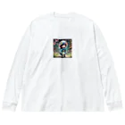 AI妖怪大図鑑のシャボン玉妖怪　パプル Big Long Sleeve T-Shirt