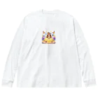 パープルルームの夢見心地の姫🌟 Big Long Sleeve T-Shirt