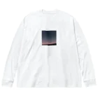 Chama's shopの星空 Big Long Sleeve T-Shirt