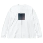 Chama's shopの星空 Big Long Sleeve T-Shirt