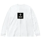 yielanggo007の暗闇の光十字架 Big Long Sleeve T-Shirt