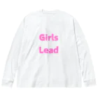 あい・まい・みぃのGirls Lead-女性のリーダーシップを後押しする言葉 ビッグシルエットロングスリーブTシャツ