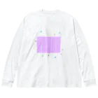 noiSutoaの神秘的なパープルカラー円周率１０００桁 Big Long Sleeve T-Shirt