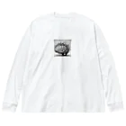 greenartの脳味噌豆苗状態 Big Long Sleeve T-Shirt