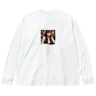 WWWmaのポーカー美少女さや Big Long Sleeve T-Shirt