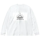 liberty0「リバティ・ゼロ」のliberty0(ホワイト) Big Long Sleeve T-Shirt